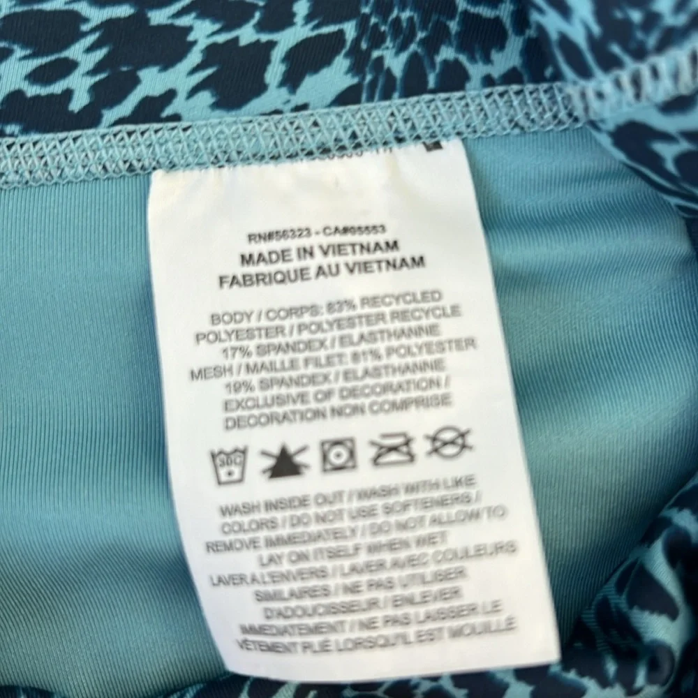 Nike One Leopard Dri-Fit Tights Small - Picture 4 of 6